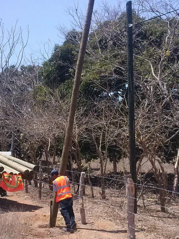 Trabajo técnico de IPTE en 2014