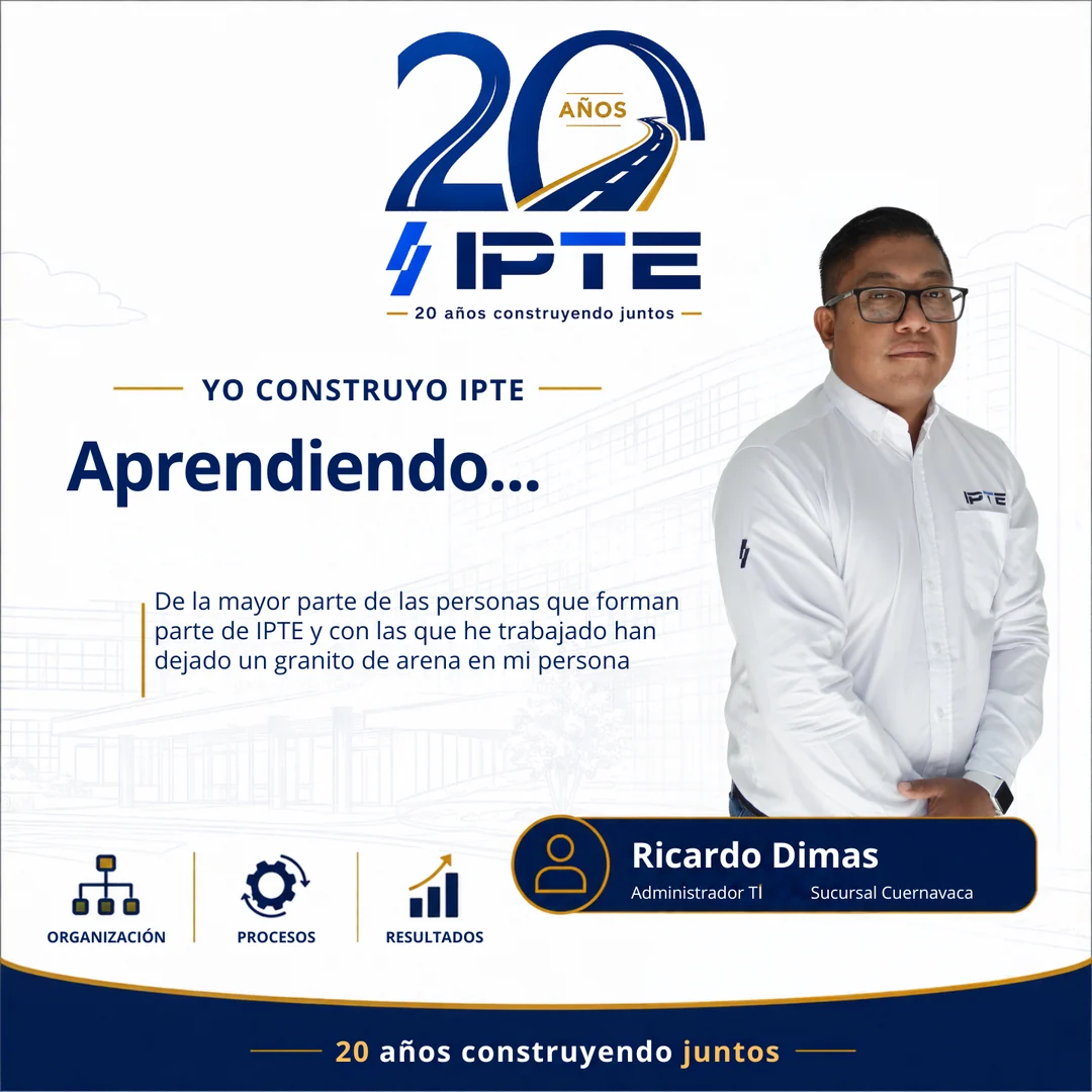 Publicación del 20 aniversario de Ricardo Dimas